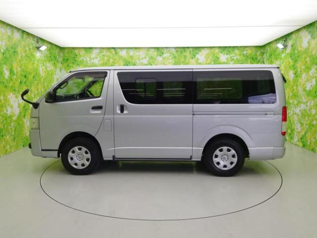 ハイエースバン ４ＷＤロングＤＸ　ＧＬパッケージ　保証書／社外　ＳＤナビ／衝突安全装置／車線逸脱防止支援システム／ＥＴＣ／ＥＢＤ付ＡＢＳ／横滑り防止装置／フルセグＴＶ／エアバッグ　運転席／ＭＴモード付き／パワーウインドウ／キーレスエントリー　４ＷＤ（2枚目）