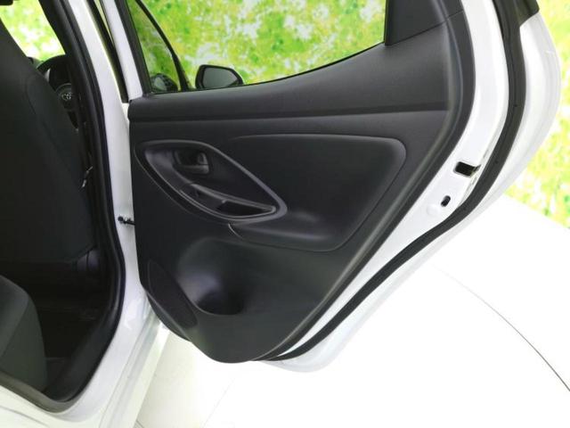 ヤリス ４ＷＤ　Ｘ　新品タイヤ／保証書／社外　ナビ／トヨタセーフティセンス／車線逸脱防止支援システム／ＥＴＣ／ＥＢＤ付ＡＢＳ／横滑り防止装置／クルーズコントロール／バックモニター／エアバッグ　運転席／エアバッグ　助手席（21枚目）