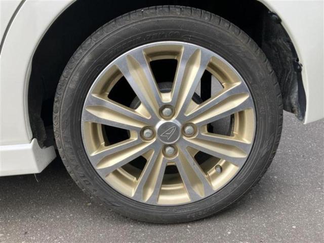 ムーヴ 4WDカスタムRS 20th AnvゴールドEd SA2 新品タイヤ/保証書/社外 ナビ/衝突安全装置/シート ハーフレザー/ヘッドランプ LED/ETC/EBD付ABS/横滑り防止装置/アイドリングストップ/バックモニター/ワンセグTV バックカメラ(18枚目)