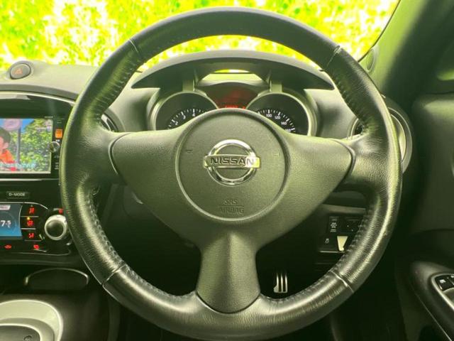 ジューク 4WD16GT FOUR 新品タイヤ/保証書/純正 SDナビ/エマージェンシーブレーキ/車線逸脱防止支援システム/ヘッドランプ HID/Bluetooth接続/ETC/EBD付ABS/横滑り防止装置/フルセグTV/DVD(13枚目)