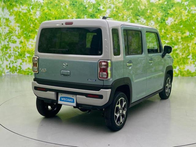 フレアクロスオーバー ４ＷＤハイブリッドＸＴ　純正　８インチ　ナビ／衝突安全装置／シートヒーター　前席／３６０°ビューモニター／車線逸脱防止支援システム／登録済未使用車／ヘッドランプ　ＬＥＤ／Ｂｌｕｅｔｏｏｔｈ接続／ＥＢＤ付ＡＢＳ　４ＷＤ　禁煙車（3枚目）