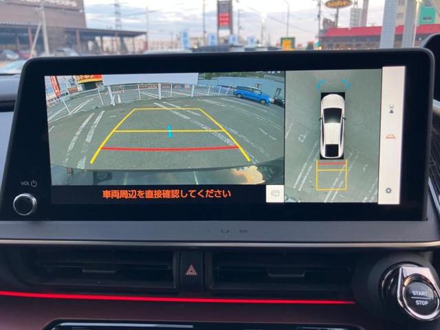プリウス ４ＷＤ　Ｚ　新品タイヤ／保証書／ディスプレイオーディオ＋ナビ１２．３インチ／デジタルインナーミラー／トヨタセーフティセンス／シートヒーター　前席／全方位モニター／車線逸脱防止支援システム　革シート　全周囲カメラ（11枚目）