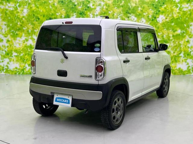 ハスラー 4WD A 新品タイヤ/保証書/社外 SDナビ/シートヒーター 運転席/ヘッドランプ HID/Bluetooth接続/ETC/EBD付ABS/横滑り防止装置/地上波デジタルチューナー/DVD 4WD DVD再生(3枚目)