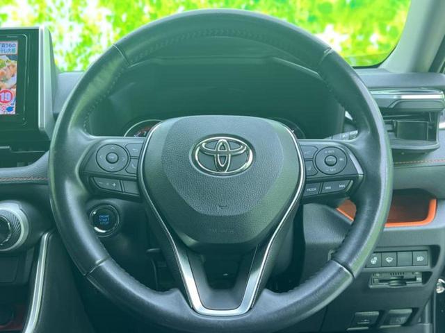 RAV4 4WDアドベンチャー 新品タイヤ/サンルーフ/保証書/社外 9インチ SDナビ/衝突安全装置/シートエアコン/車線逸脱防止支援システム/シート 合皮/ヘッドランプ LED/Bluetooth接続/ETC/EBD付ABS(14枚目)