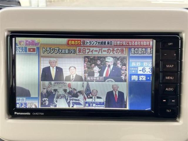 アルトラパン 4WD L 新品タイヤ/保証書/社外 SDナビ/衝突安全装置/シートヒーター/Bluetooth接続/ETC/EBD付ABS/横滑り防止装置/アイドリングストップ/フルセグTV/DVD/エアバッグ 運転席 4WD(11枚目)