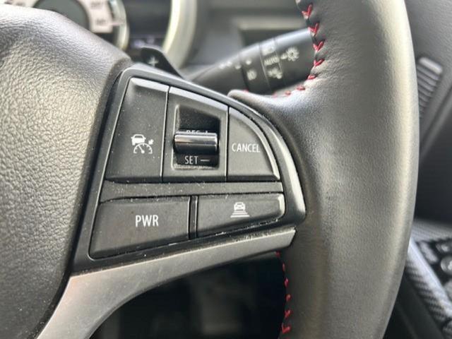 スペーシアカスタム 4WDハイブリッドXSターボ 新品タイヤ/保証書/社外 SDナビ/セーフティサポート(スズキ)/両側電動スライドドア/シートヒーター 前席/全方位モニター用カメラ/車線逸脱防止支援システム/シート ハーフレザー 全周囲カメラ(16枚目)