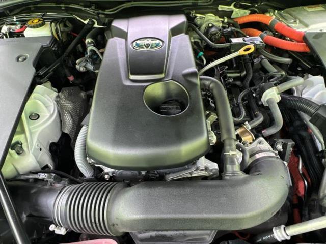 クラウンハイブリッド 4WD RS Four 新品タイヤ/サンルーフ/保証書/純正 SDナビ/衝突安全装置/シートヒーター 前席/車線逸脱防止支援システム/ヘッドランプ LED/Bluetooth接続/ETC/EBD付ABS/横滑り防止装置(48枚目)