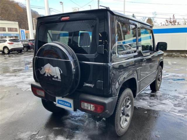 ジムニー ４ＷＤ　ＸＣ　新品タイヤ／保証書／社外　ＳＤナビ／衝突安全装置／シートヒーター／車線逸脱防止支援システム／ヘッドランプ　ＬＥＤ／Ｂｌｕｅｔｏｏｔｈ接続／ＥＴＣ／ＡＢＳ／横滑り防止装置／アイドリングストップ　４ＷＤ（3枚目）