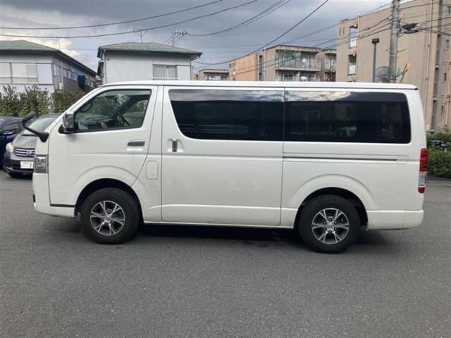 ハイエースバン ４ＷＤロングスーパーＧＬダークプライム２　新品タイヤ／保証書／純正　ＳＤナビ／衝突安全装置／両側電動スライドドア／全方位モニター／車線逸脱防止支援システム／シート　ハーフレザー／ヘッドランプ　ＬＥＤ／Ｂｌｕｅｔｏｏｔｈ接続／ＥＴＣ　４ＷＤ（2枚目）
