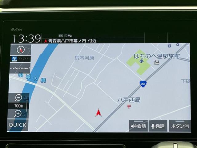 ステップワゴンスパーダ ４ＷＤスパーダクールスピリット・ホンダセンシング　新品タイヤ／保証書／純正　１０インチ　ＳＤナビ／両側電動スライドドア／シートヒーター　前席／シート　ハーフレザー／ヘッドランプ　ＬＥＤ／ＵＳＢジャック／ＥＴＣ／ＥＢＤ付ＡＢＳ／横滑り防止装置　４ＷＤ（10枚目）