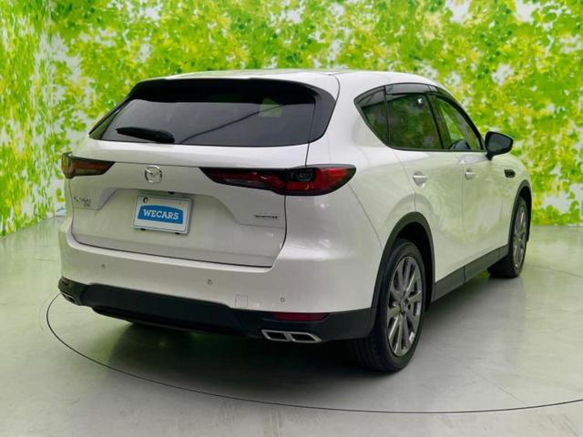 ＣＸ－６０ ４ＷＤ　ＸＤ　Ｌパッケージ　新品タイヤ／ＢＯＳＥ／保証書／純正　ＳＤナビ／衝突安全装置／シートヒーター　前席／全方位モニター／車線逸脱防止支援システム／シート　フルレザー／電動バックドア／ドライブレコーダー　前後　革シート（3枚目）