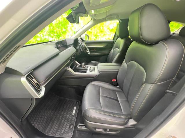 ＣＸ－６０ ４ＷＤ　ＸＤ　Ｌパッケージ　新品タイヤ／ＢＯＳＥ／保証書／純正　ＳＤナビ／衝突安全装置／シートヒーター　前席／全方位モニター／車線逸脱防止支援システム／シート　フルレザー／電動バックドア／ドライブレコーダー　前後　革シート（6枚目）