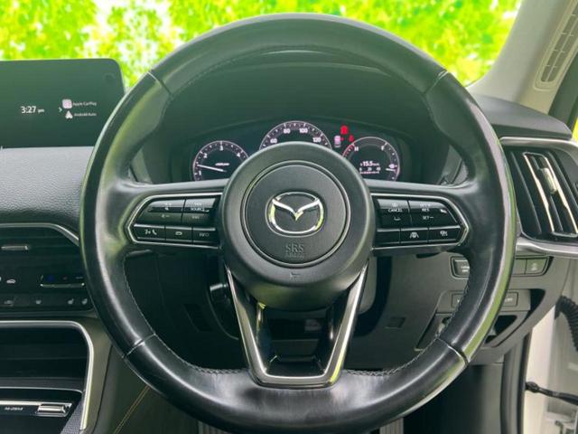ＣＸ－６０ ４ＷＤ　ＸＤ　Ｌパッケージ　新品タイヤ／ＢＯＳＥ／保証書／純正　ＳＤナビ／衝突安全装置／シートヒーター　前席／全方位モニター／車線逸脱防止支援システム／シート　フルレザー／電動バックドア／ドライブレコーダー　前後　革シート（14枚目）