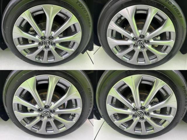 ＣＸ－６０ ４ＷＤ　ＸＤ　Ｌパッケージ　新品タイヤ／ＢＯＳＥ／保証書／純正　ＳＤナビ／衝突安全装置／シートヒーター　前席／全方位モニター／車線逸脱防止支援システム／シート　フルレザー／電動バックドア／ドライブレコーダー　前後　革シート（55枚目）