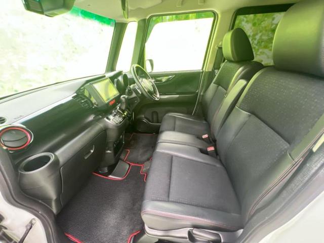 Ｎ－ＢＯＸカスタム ４ＷＤ　Ｇ・ターボＬパッケージ２トーンカラースタイル　新品タイヤ／保証書／純正　８インチ　ＳＤナビ／両側電動スライドドア／シート　ハーフレザー／ヘッドランプ　ＬＥＤ／Ｂｌｕｅｔｏｏｔｈ接続／ＥＴＣ／ＥＢＤ付ＡＢＳ／横滑り防止装置／クルーズコントロール（6枚目）