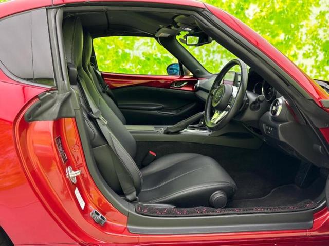 ロードスターRF VS 新品タイヤ/純正 SDナビ/衝突安全装置/シートヒーター/車線逸脱防止支援システム/シート 合皮/ヘッドランプ LED/Bluetooth接続/ETC/EBD付ABS/横滑り防止装置 バックカメラ(4枚目)