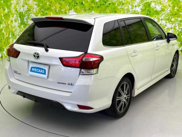 カローラフィールダー ハイブリッドＧエアロツアラー　純正　ＳＤナビ／衝突安全装置／車線逸脱防止支援システム／ヘッドランプ　ＬＥＤ／Ｂｌｕｅｔｏｏｔｈ接続／ＥＴＣ／横滑り防止装置／アイドリングストップ／フルセグＴＶ／ＤＶＤ／禁煙車　衝突被害軽減システム（3枚目）