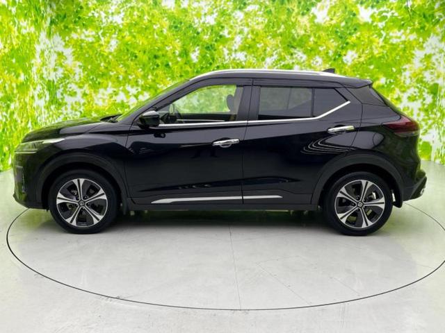 キックス Ｘツートーンインテリアエディション　新品タイヤ／純正　９インチ　ＳＤナビ／インテリジェントルームミラー／衝突安全装置／シートヒーター／アラウンドビューモニター／車線逸脱防止支援システム／シート　合皮／プロパイロット　衝突被害軽減システム（2枚目）