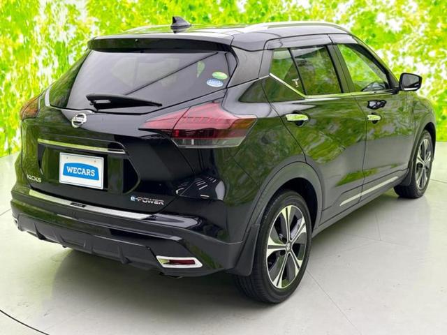 キックス Ｘツートーンインテリアエディション　新品タイヤ／純正　９インチ　ＳＤナビ／インテリジェントルームミラー／衝突安全装置／シートヒーター／アラウンドビューモニター／車線逸脱防止支援システム／シート　合皮／プロパイロット　衝突被害軽減システム（3枚目）