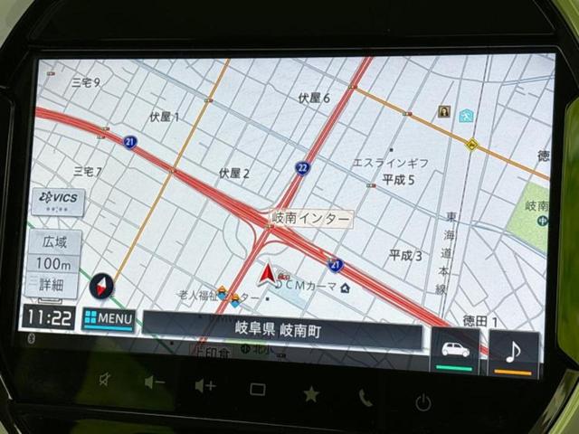 ハスラー ハイブリッドXターボ 新品タイヤ/保証書/純正 9インチ SDナビ/衝突安全装置/シートヒーター/全方位モニター用カメラ/車線逸脱防止支援システム/ドライブレコーダー 前後/ヘッドランプ LED/Bluetooth接続(11枚目)