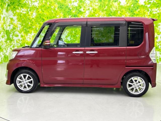 タント カスタムＸ　ＳＡ　新品タイヤ／保証書／純正　８インチ　ＳＤナビ／衝突安全装置／電動スライドドア／ヘッドランプ　ＬＥＤ／ＥＴＣ／ＥＢＤ付ＡＢＳ／横滑り防止装置／アイドリングストップ／フルセグＴＶ／エアバッグ　運転席（2枚目）