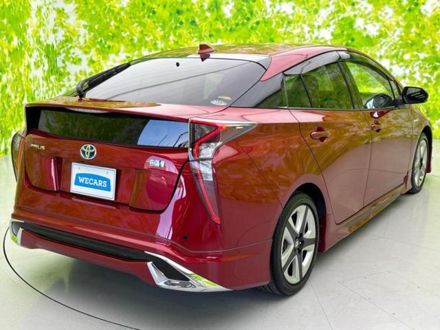 プリウス Sツーリングセレクション 新品タイヤ/モデリスタエアロ/保証書/純正 9インチ SDナビ/トヨタセーフティセンス/シートヒーター 前席/車線逸脱防止支援システム/シート 合皮/ヘッドランプ LED/Bluetooth接続(3枚目)