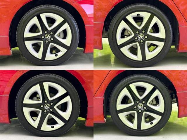 プリウス Sツーリングセレクション 新品タイヤ/モデリスタエアロ/保証書/純正 9インチ SDナビ/トヨタセーフティセンス/シートヒーター 前席/車線逸脱防止支援システム/シート 合皮/ヘッドランプ LED/Bluetooth接続(52枚目)