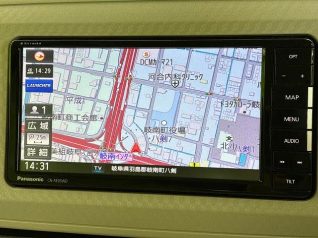 ムーヴキャンバス Ｌ　ＳＡ３　新品タイヤ／保証書／社外　ＳＤナビ／衝突安全装置／車線逸脱防止支援システム／Ｂｌｕｅｔｏｏｔｈ接続／ＥＢＤ付ＡＢＳ／横滑り防止装置／アイドリングストップ／フルセグＴＶ／ＤＶＤ／禁煙車　ＤＶＤ再生（11枚目）