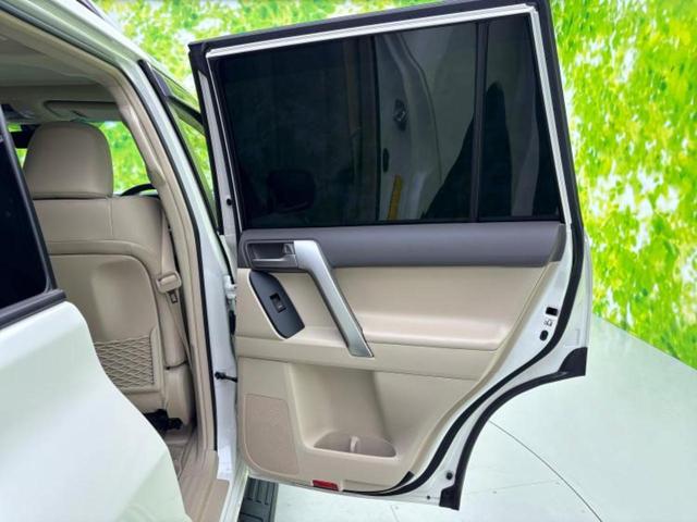 ランドクルーザープラド ４ＷＤ　ＴＸ　Ｌパッケージマットブラックエディション　サンルーフ／保証書／社外　９インチ　ＳＤナビ／トヨタセーフティセンス／シートヒーター／車線逸脱防止支援システム／シート　フルレザー／ヘッドランプ　ＬＥＤ／Ｂｌｕｅｔｏｏｔｈ接続／ＥＴＣ　革シート（21枚目）