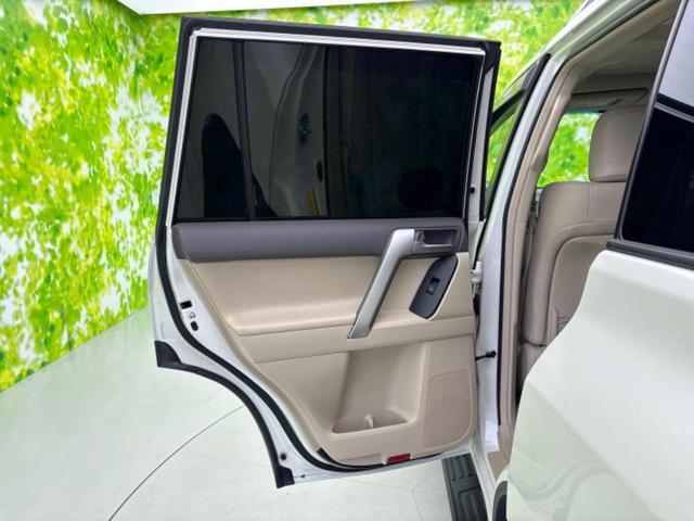 ランドクルーザープラド ４ＷＤ　ＴＸ　Ｌパッケージマットブラックエディション　サンルーフ／保証書／社外　９インチ　ＳＤナビ／トヨタセーフティセンス／シートヒーター／車線逸脱防止支援システム／シート　フルレザー／ヘッドランプ　ＬＥＤ／Ｂｌｕｅｔｏｏｔｈ接続／ＥＴＣ　革シート（23枚目）