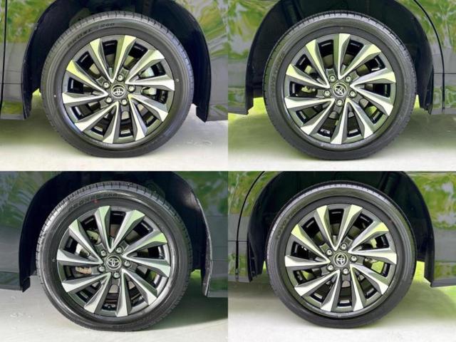 ヴォクシー ハイブリッドＳ－Ｚ　新品タイヤ／保証書／純正　１０インチ　ＳＤナビ／フリップダウンモニター　純正　１２．８インチ／衝突安全装置／両側電動スライドドア／シートヒーター　前席／車線逸脱防止支援システム／シート　合皮　ドラレコ（56枚目）