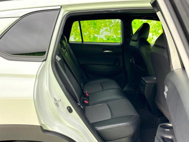 カローラクロス ハイブリッドＺ　新品タイヤ／パノラマルーフ／保証書／ディスプレイオーディオ＋ナビ９インチ／トヨタセーフティセンス／シートヒーター　前席／車線逸脱防止支援システム／シート　ハーフレザー／電動バックドア　サンルーフ（5枚目）