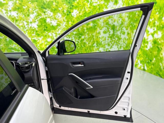 カローラクロス ハイブリッドＺ　新品タイヤ／パノラマルーフ／保証書／ディスプレイオーディオ＋ナビ９インチ／トヨタセーフティセンス／シートヒーター　前席／車線逸脱防止支援システム／シート　ハーフレザー／電動バックドア　サンルーフ（20枚目）