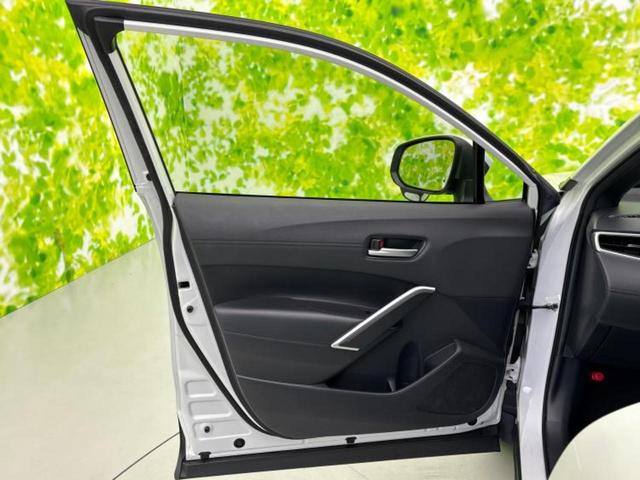 カローラクロス ハイブリッドＺ　新品タイヤ／パノラマルーフ／保証書／ディスプレイオーディオ＋ナビ９インチ／トヨタセーフティセンス／シートヒーター　前席／車線逸脱防止支援システム／シート　ハーフレザー／電動バックドア　サンルーフ（22枚目）