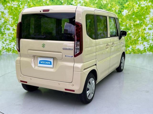 スペーシア ハイブリッドG 保証書/セーフティサポート(スズキ)/車線逸脱防止支援システム/ヘッドランプ LED/横滑り防止装置/アイドリングストップ/禁煙車/エンジンスタートボタン/オートライト/取扱説明書 LEDヘッドランプ(3枚目)