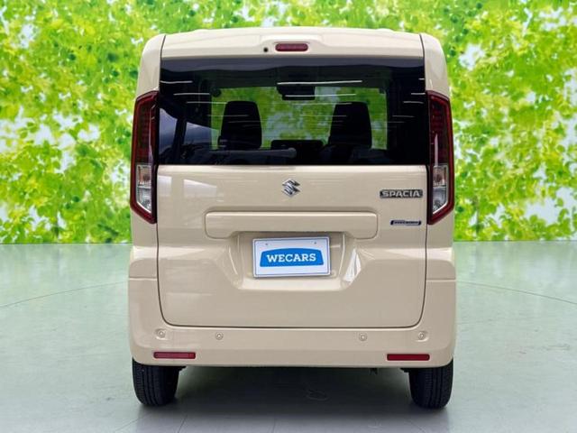 スペーシア ハイブリッドG 保証書/セーフティサポート(スズキ)/車線逸脱防止支援システム/ヘッドランプ LED/横滑り防止装置/アイドリングストップ/禁煙車/エンジンスタートボタン/オートライト/取扱説明書 LEDヘッドランプ(42枚目)