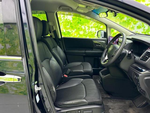 オデッセイ アブソルート・Ｘホンダセンシング　新品タイヤ／保証書／社外　１０インチ　ＳＤナビ／衝突安全装置／両側電動スライドドア／車線逸脱防止支援システム／シート　ハーフレザー／ドライブレコーダー　社外／ヘッドランプ　ＬＥＤ／ＥＴＣ　バックカメラ（4枚目）