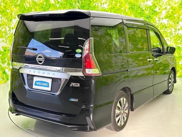 セレナ ハイウェイスターＶセレクション　社外　８インチ　ナビ／エマージェンシーブレーキ／両側電動スライドドア／アラウンドビューモニター／車線逸脱防止支援システム／パーキングアシスト　自動操舵／ドライブレコーダー　前後　衝突被害軽減システム（3枚目）