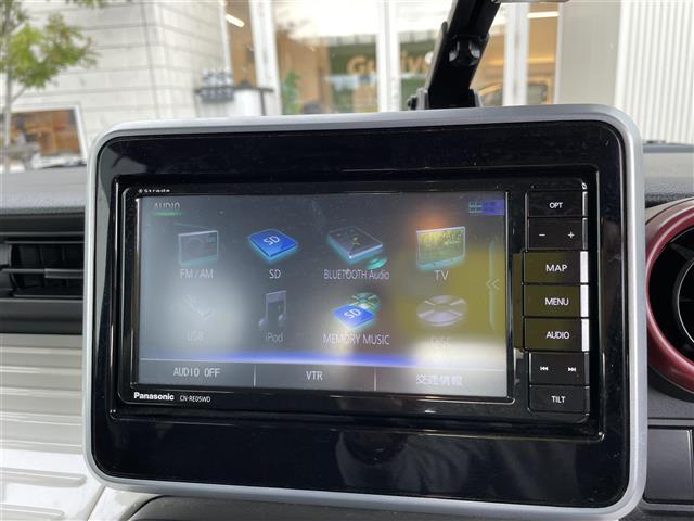 スペーシア ハイブリッドＸ　社外メモリーナビ　フルセグＴＶ　バックカメラ　両側パワースライドドア　ＬＥＤヘッドライト　ＥＴＣ　シートヒーター　レーダーブレーキ（10枚目）