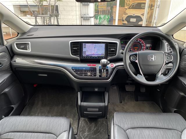 オデッセイ アブソルート・EX 純正8型ナビ フルセグTV バックカメラ 両側パワースライド ハーフレザーシート フリップダウンモニター ホンダセンシング スタッドレス積み込み(2枚目)