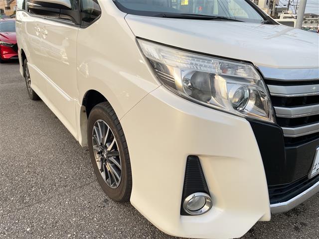 ノア Si 4WD 社外メモリーナビ フルセグTV バックカメラ 両側パワースライド LEDヘッドライト ETC 純正アルミホイール スマートキー プッシュスタート(17枚目)