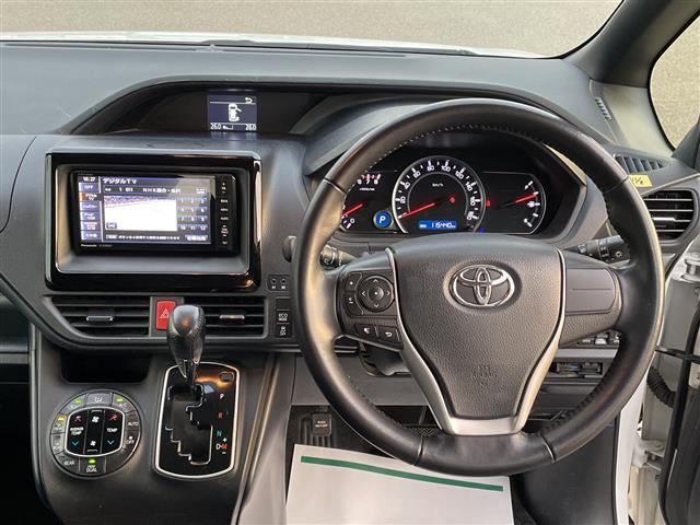 ノア Si 4WD 社外メモリーナビ フルセグTV バックカメラ 両側パワースライド LEDヘッドライト ETC 純正アルミホイール スマートキー プッシュスタート(23枚目)