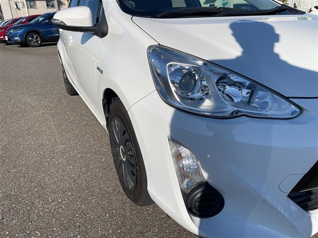 アクア S 社外メモリーナビ ワンセグTV バックカメラ ETC キーレス レーダーブレーキ 社外ホイールキャップ 電動ミラー(18枚目)