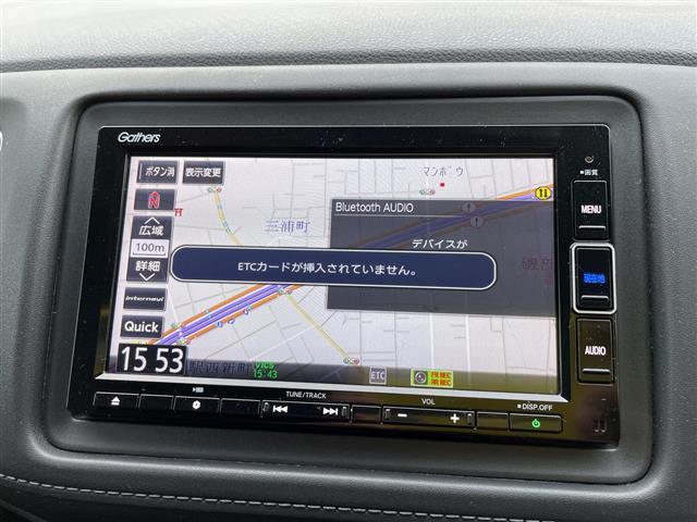 ヴェゼル ハイブリッドZ・ホンダセンシング 4WD 純正ナビ フルセグTV バックカメラ LEDヘッドライト ETC ドラレコ ホンダセンシング レーダークルーズ 純正アルミ シートヒーター ハーフレザーシート ステアリングリモコン(8枚目)