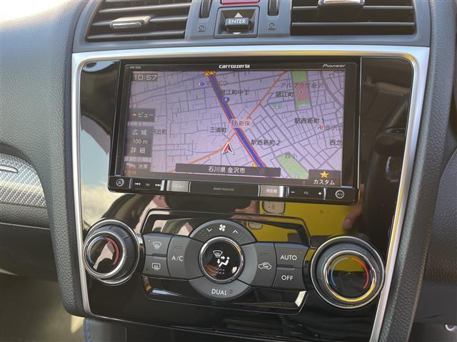 レヴォーグ １．６ＧＴ－Ｓアイサイト　４ＷＤ　社外メモリーナビ　フルセグＴＶ　バックカメラ　ＬＥＤヘッドライト　ＥＴＣ　アイサイト　レーダークルーズ　純正アルミホイール　スマートキー　プッシュスタート　電動ミラー　保証書（8枚目）