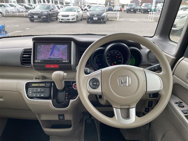 Ｎ－ＢＯＸ Ｇ・Ｌパッケージ　社外メモリーナビ　フルセグＴＶ　パワースライドドア　スマートキー　プッシュスタート　電動ミラー　ベンチシート　スタッドレス積み込み（21枚目）