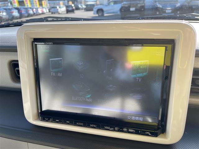 アルトラパン Ｌ　純正８型ナビ　フルセグＴＶ　全方位カメラ　シートヒーター　スマートキー　プッシュスタート　電動ミラー　ベンチシート　スズキセーフティ　クリアランスソナー（7枚目）