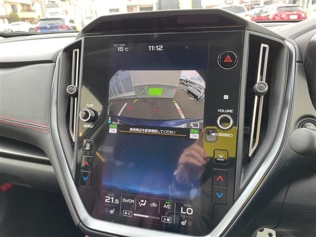 レヴォーグ ＳＴＩスポーツ　ＥＸ　４ＷＤ　純正ナビ　フルセグＴＶ　バックカメラ　ＬＥＤライト　ＥＴＣ　革シート　パワーバックドア　デジタルミラー　アイサイト　レーダークルーズ　純正アルミ　パワーシート　スマートキー　プッシュスタート（10枚目）