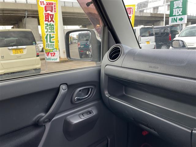 ジムニー クロスアドベンチャー　社外ナビ　ワンセグＴＶ　キーレス　４ＷＤ　ターボ　電動ミラー　純正アルミホイール　スタッドレス＆ＡＷ積み込み（8枚目）