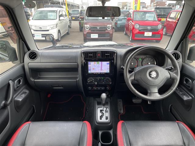 ジムニー クロスアドベンチャー　社外ナビ　ワンセグＴＶ　キーレス　４ＷＤ　ターボ　電動ミラー　純正アルミホイール　スタッドレス＆ＡＷ積み込み（20枚目）